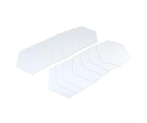 Almohadilla de tracción para tabla de surf, agarre transparente, 22 piezas, juego de calcomanías antideslizantes de vinilo transparente, accesorios de bricolaje para tablas de surf y tablas de remo