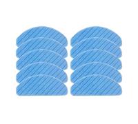 Almohadilla De Trapeador Lavable, Compatible Con Ecovacs, Compatible Con Deebot, T8, T9, AIVI, T9, Serie T9, Robot Aspirador, Trapeador De Alta Absorción.(10PCS MOP)