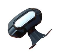 Almohadilla del Respaldo de la Motocicleta, Respaldo Street Glide, Soporte de cojín para ciclista, Almohadilla trasera desmontable para bicicleta eléctrica, respaldo ligero y cómodo para scooter, bici