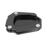 Almohadilla del soporte lateral del pie Para BMW pie soporte lateral extensión almohadilla ampliador(Negro)