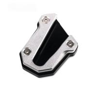 Almohadilla del soporte lateral del pie Placa de soporte extensión caballete lateral para motocicleta, placa para goldwing 1800 GL 2018-2023(Negro)
