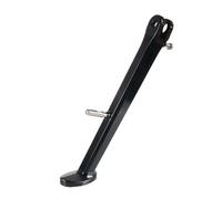 Almohadilla del soporte lateral del pie Soporte lateral para motocicleta placa pie extensión soporte almohadilla aleación aluminio 7075 ampliadora para KAWASAKI ZX-6R ZX6R ZX636(Negro)