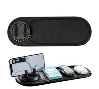 Almohadilla del Tablero del automóvil - Monte de Stand de celda de Matar por Deslizamiento de Silicona, Organizador de Muelle de teléfono | Número de estacionamiento Titular de la Etiqueta,