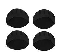 Almohadilla Delantera Transpirable para Alivio del dolor: 2 Pares de Zapatos de Tacón Alto Parche de Alivio de Estrés, Cómodo para la Forma del Pie, Color de la Piel (BLACK)