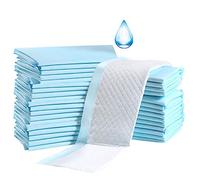 Almohadilla desechable para bebé, 100 Unidades, Almohadilla cambiadora de incontinencia, pañales para recién Nacidos, Suaves, Transpirables, Impermeables, a Prueba de Fugas, absorción rápida, 13 x 18