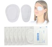 Almohadilla desechable para vendaje de ojos para recuperación de heridas y traumas, accesorios protectores Sur-Gery, embalaje individual estéril, 20 unidades (2.8 x 3.5 pulgadas)