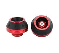 Almohadilla deslizante de choque del eje delantero de la motocicleta para | Para deslizadores de eje delantero de aluminio, ajuste de motocicleta. Anti-caída para protección contra impactos. 9 colores