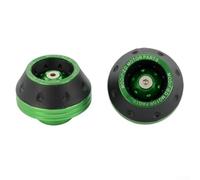 Almohadilla deslizante de choque del eje delantero de la motocicleta para | Para deslizadores de eje delantero de aluminio, ajuste de motocicleta. Anti-caída para protección contra impactos. 9 colores