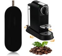 Almohadilla deslizante para cafetera Nespresso De'Longhi EN167 Citiz, diseño de doble cara, base deslizante con lazo para colgar, fácil de limpiar, protege la superficie de trabajo de la cocina