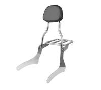 Almohadilla Desmontable Para El Respaldo Del Pasajero Y Portaequipajes Para Vulcan VN 900 VN900 Custom Classic Para Vulcan 900 1996-2018(Chrome)