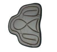 Almohadilla ecuestre - Alfombrilla de cojín de caballo de cuero PU, protector de asiento con bandas elásticas, diseño antivibración transpirable, equipo de conducción versátil | Ideal para viajes