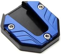 Almohadilla El Caballete De La Motocicleta para Hunter 350 2022 2023,ExtensióN De Caballete Lateral,Placa De Soporte,Base Agrandada Antideslizante,Blue
