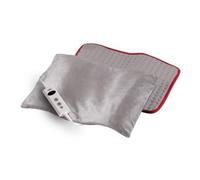 Almohadilla eléctrica flexible 10 niveles 100 W Gris lavable temporizador autoapagado