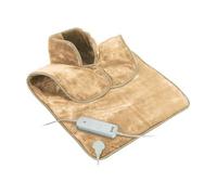 TM Electron TMHEP113 Almohadilla Eléctrica lavable tamaño XXL para Cuello y Espalda, 100W de pontencia con 3 niveles de temperatura y autoapagado, 90x60cm