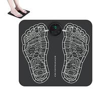 Almohadilla eléctrica para pies - Masajeador de almohadillas para pies para circulación,Colchoneta de masaje cómoda portátil ajustable para año nuevo, aniversario, Navidad, cumpleaños Ruilonghai