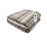 Almohadilla eléctrica Ufesa Calor Marrón 3 niveles microfibra pantalla temporizador