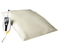 Ufesa Flexy Heat E2P Almohadilla Térmica Eléctrica, Manta Eléctrica Lumbar, Esterilla Eléctrica, 100W, 3 Niveles de Temperatura, Apagado Automático, Interior Impermeable, Funda Lavable, Gris, 45x35cm