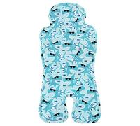 Almohadilla enfriadora de gel para asiento de coche para niños, alfombrilla de refrigeración transpirable de verano, almohadilla de refrigeración multifuncional para bebé, adecuada para cochecito,