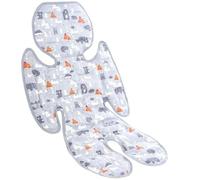 Almohadilla enfriadora para cochecito, alfombrilla de hielo ajustable para asientos de coche, impermeable, cómodo forro de refrigeración para cochecito, silla de comedor, asiento de seguridad para