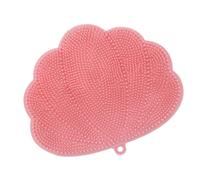 Almohadilla ergonómica para pies de baño, antideslizante, herramienta de exfoliación de la piel de silicona para adultos y niños, de silicona para masaje