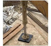 Almohadilla estabilizadora apilable para soporte de equipos pesados, alfombrilla de aterrizaje duradera con mango de cuerda para estabilidad en varios terrenos