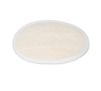 Almohadilla Exfoliante de Lufa, Calma la Piel de Doble Cara, Suave Y Rica Espuma, Esponja de Baño Colgante con Banda Elástica para el Cuerpo para el Rostro