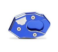 Almohadilla Extensión Caballete Lateral Soporte De Extensión Pie Placa Soporte Ampliación Lateral Para ZX6R ZX10R Z650 Z800 Z900/RS Z1000 Para NINJA 650R 1000 ER6N ER6F(AZUL)