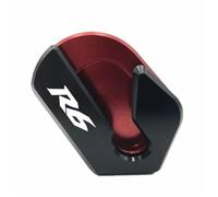 Almohadilla Extensión Pata Cabra Motocicleta Para Yamaha YZF-R6 2019-2021 Ampliadora Lateral Accesorios Antideslizantes Auxiliar(R6 LOGO B)