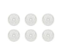 Almohadilla For Mopa, Compatible Con BISSELL, 3115 EV675, Accesorios For Robot Aspirador(6 Pcs White)