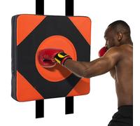 Almohadilla Golpeo Pared - Objetivo Boxeo Hogar | Golpeo Enfoque Cuero PU | Altura Ajustable Equipo Fitness Entrenamiento