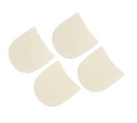 Almohadilla Inferior del Zapato, 2 Pares Protectores de Suela Transparente Reduzca la Almohadilla de Desgaste del Dolor, Repare Almohadillas de Goma, Cojines del Talón y Resistencia de las Tazas