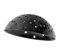 Almohadilla invisible de silicona negra para dar volumen y peinar el cabello, relleno para flequillo y dar forma a la corona