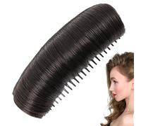 Almohadilla invisible para el cabello - Insertos de volumen para mujeres, inserciones de volumen para el cabello | Pinzas para moños para cabello artificial, para peinados más grandes | Volum Booster