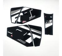 Almohadilla Lateral Tanque Combustible Motocicleta Para R1200RT Para Pegatinas Almohadillas De Agarre Gas Tracción Protectores Tanque(Black 1 set)