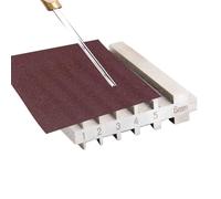 Almohadilla Lijadora de Cuero | Bloque de Lijar en Manualidades | Acabador y Pulidor de Cuero,Destinado a Zapatos, Carteras, Bolsos, Cinturones, Artesanías, Hogar, Muebles e Industria