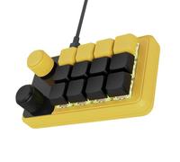 Almohadilla macro programable retroiluminada con cable de teclado tipo C avanzado 12 programables para juegos y productividad