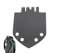 Almohadilla magnética para equipo de golf, placa de montaje de acero duradera para bolsas de golf, equipo de fijación rápida, base de aterrizaje segura para almacenamiento de telémetro, organizador