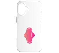 Almohadilla Menstrual Almohadilla Sanitaria Menstruación Carcasa para iPhone 16
