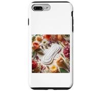 Almohadilla Menstrual Almohadilla Sanitaria Menstruación Carcasa para iPhone 7 Plus/8 Plus