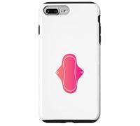 Almohadilla Menstrual Almohadilla Sanitaria Menstruación Carcasa para iPhone 7 Plus/8 Plus