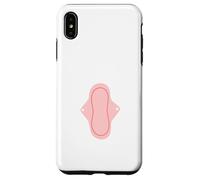 Almohadilla Menstrual Almohadilla Sanitaria Menstruación Carcasa para iPhone XS Max