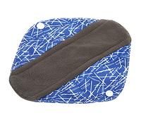 Almohadilla Menstrual Reutilizable, Almohadilla Menstrual Lavable a Prueba de Fugas para Mujer con Capa Exterior Impermeable, Capa Interior de Carbón de bambú, 3 Tamaños (S)