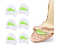 Almohadilla Metatarsiana para Mujeres ya no se Desliza Hacia Adelante en los Talones Abiertos Bola de Cojines para Pies Anti Slip Stick Alivio del Dolor de Pie Almohadillas para Zapatos Sueltos