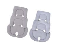 Almohadilla multiusos para asiento de bebé con tecnología transpirable, ajuste portátil para cochecitos y sillas de comedor, elegante cojín de asiento de bebé