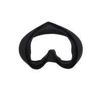 Almohadilla Ocular para 4 Reemplazo de Silicona MáScara Facial Estuche Protector MáScara Antisudor Accesorios para Gafas VR (Negro)