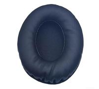 Almohadilla ovalada clásica negra para auriculares hecha de material de esponja para un ajuste cómodo (80 x 100)