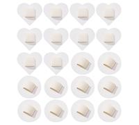 Almohadilla Para Banda De Pelo De Fieltro - Para Bandas De Bricolaje De 20 Piezas | Almohadillas Elásticas Para Decoraciones Para Cintas De Tea Party | Para Vanity Bathroom Travel Women Girls Tea