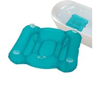 Almohadilla para Bañera | Almohada Inflable para El Cuerpo | Cojín Ergonómico Antideslizante con Masaje Cabeza Cuello Espalda Y Relajación