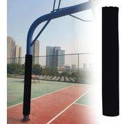 Almohadilla para bastón de baloncesto, protector de aro redondo de 180 cm, para todo tipo de clima, acolchado de seguridad resistente para garaje y canchas deportivas