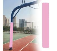 Almohadilla para bastón de baloncesto, protector de aro redondo de 180 cm, para todo tipo de clima, acolchado de seguridad resistente para garaje y canchas deportivas